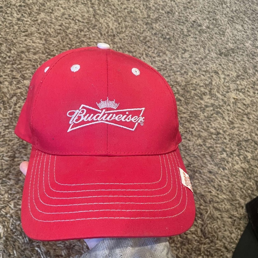 Budweiser Kids Red Baseball Hat